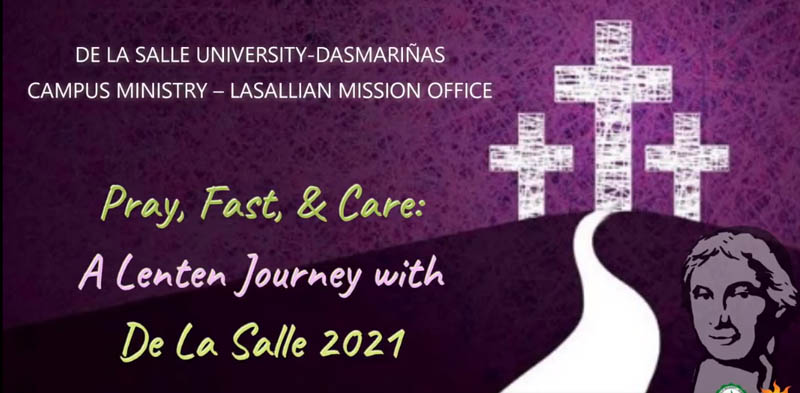Pray, Fast and Care: A Lenten Journey with De La Salle