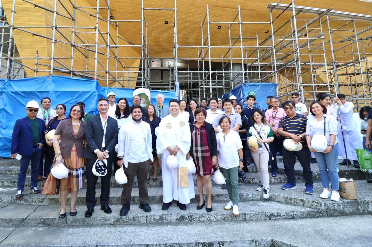 Blessing Ceremony for the Reconstruction of CEAT and CTHM Buildings