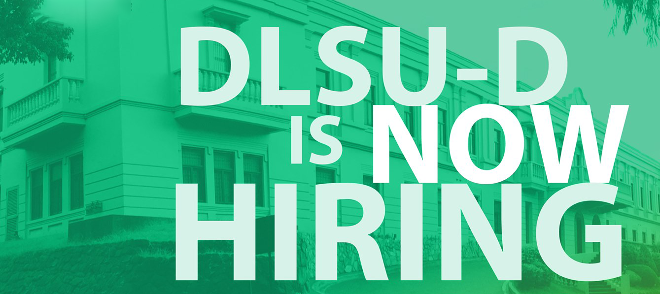 DLSU-D  is looking for Accounting Associate