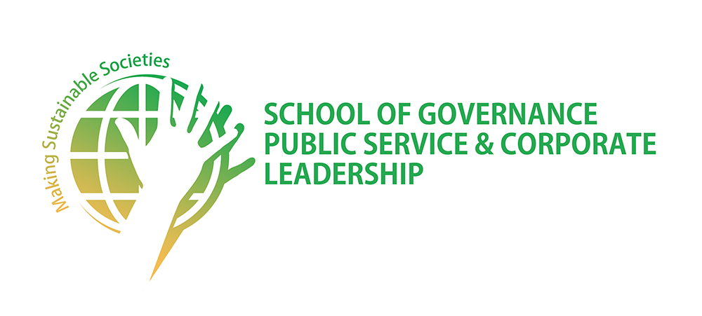 Logo of School of Governance, Public Service, and Corporate Leadership