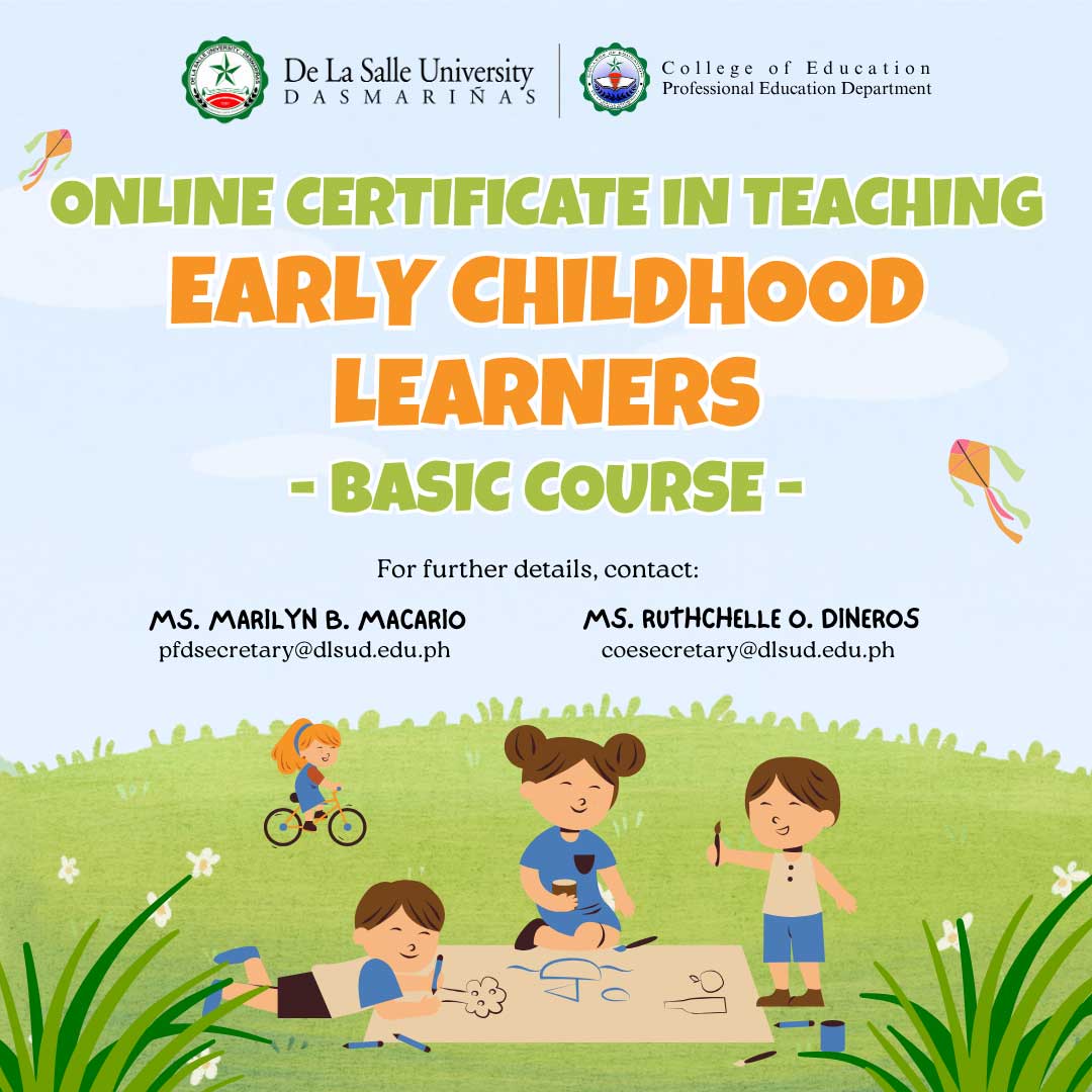 Online Certificate in Teaching Early Childhood Learners