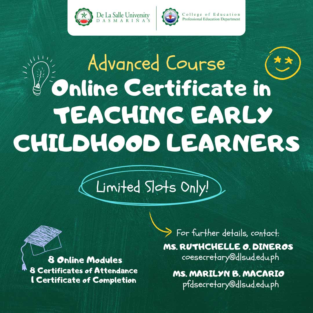 Online Certificate in Teaching Early Childhood Learners