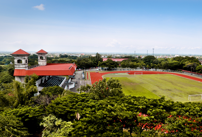 DLSU-D Track Oval and Grandstand
