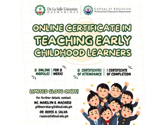 Online Certificate in Teaching Early Childhood Learners