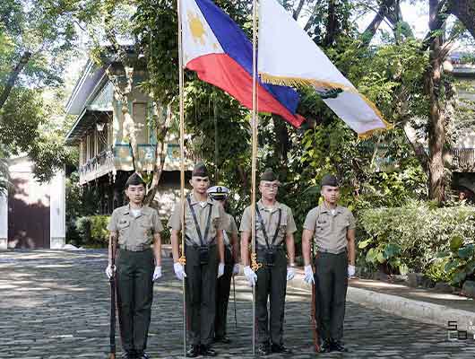 DLSU-D Flag Raising Ceremony