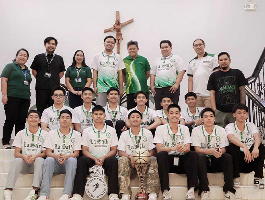 Junior Patriots Courtesy Call with Bro Pres