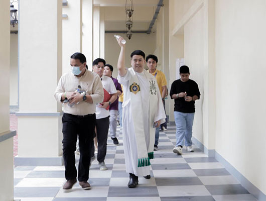Purificacion Borromeo Hall Blessing