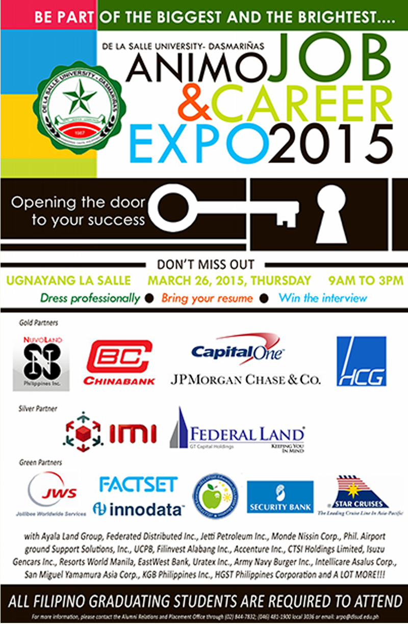 ANIMO Job and Career Expo 2015