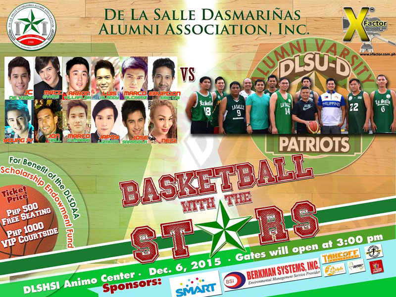 Basketball with the Stars on December 6