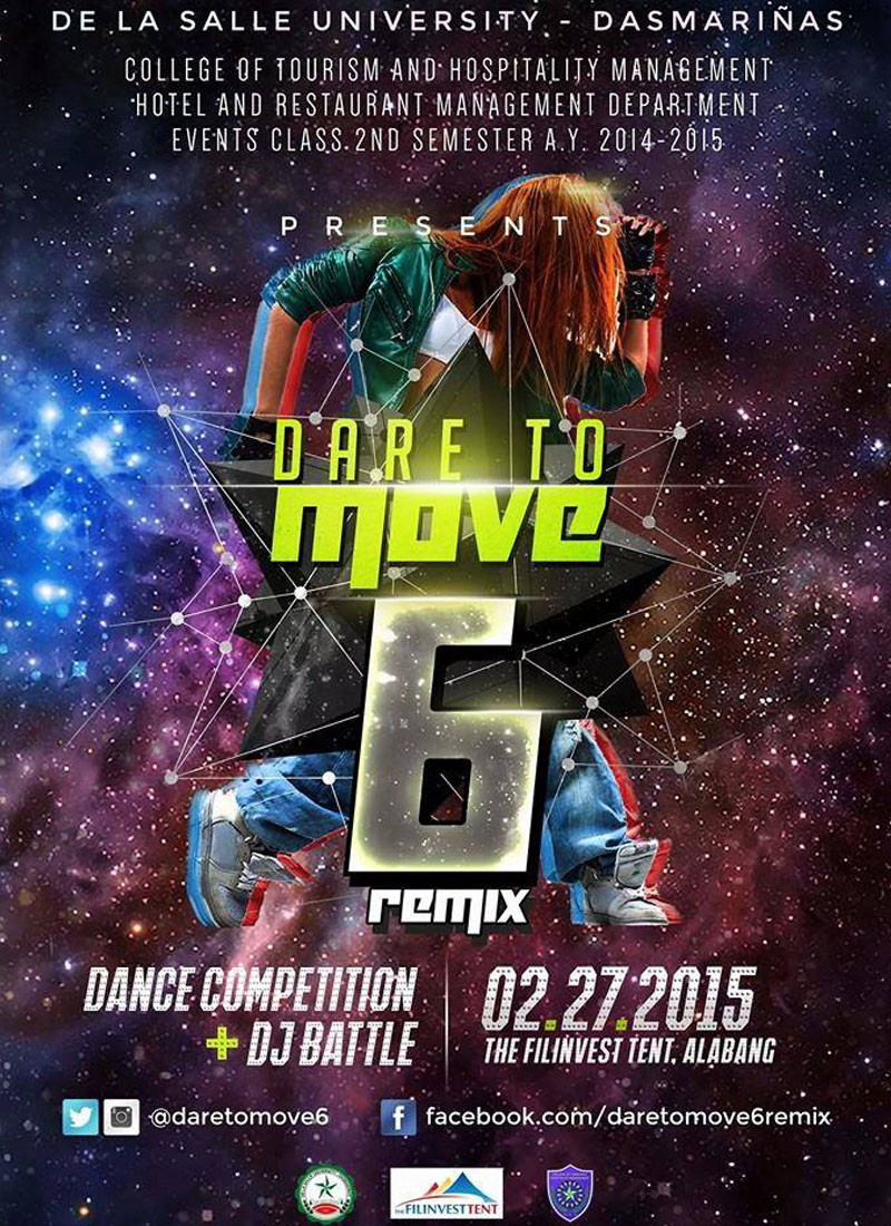 Dare to Move 6: Remix on February 27