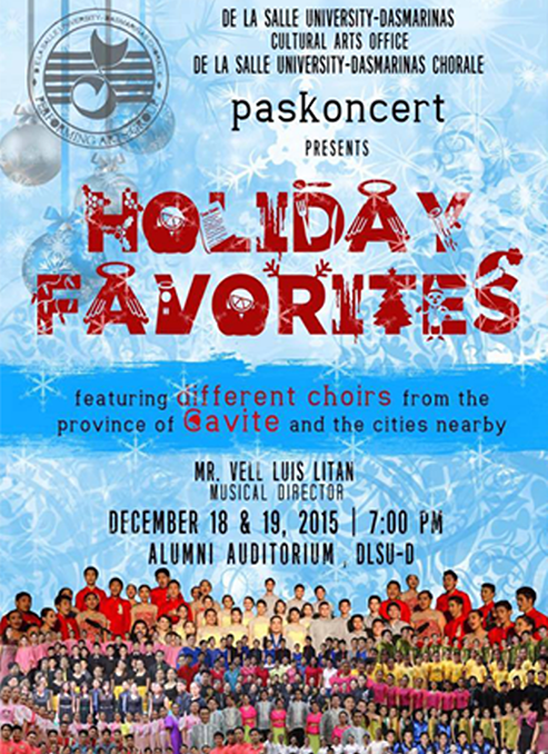 Paskoncert 2015 on December 18-19