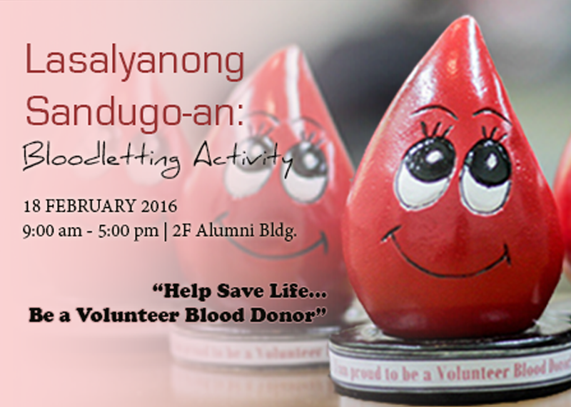 Lasalyanong Sandugo-an Bloodletting Activity on February 18