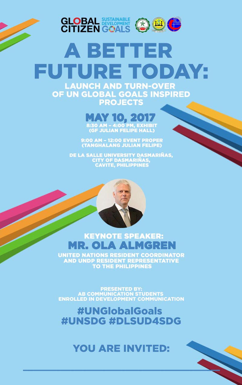 A Better Future Today : Launch & Turnover on May 10