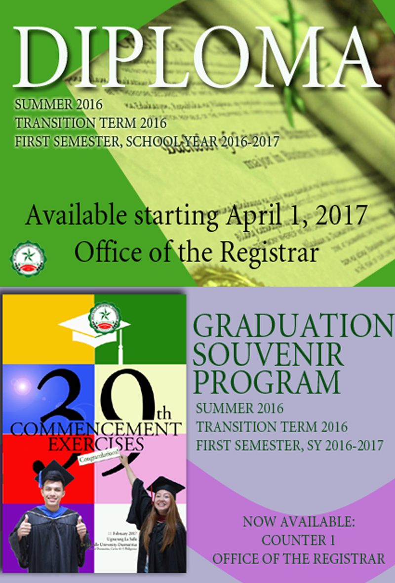 Diploma and Graduation Souvenir Release