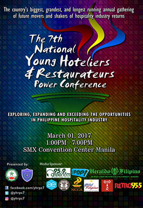 Nat'l Young Hoteliers and Restaurateurs Power Conference on March 1