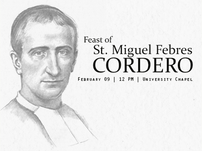 Feast of St. Miguel Febres Cordero