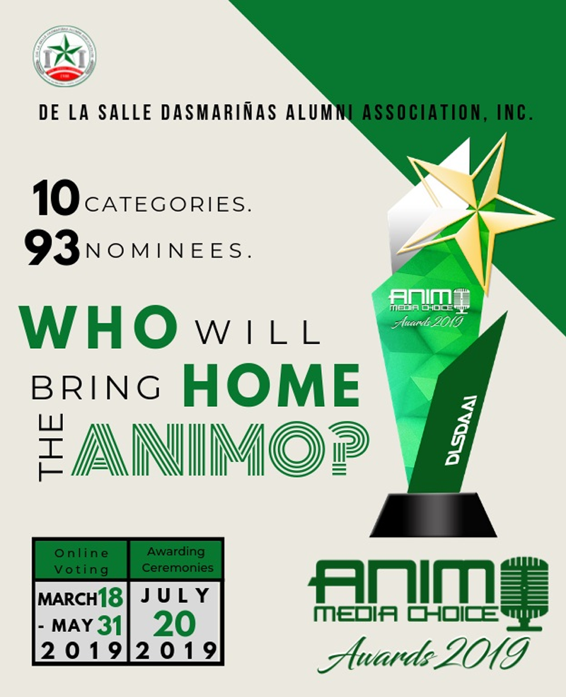 Vote now for Animo Media Awards