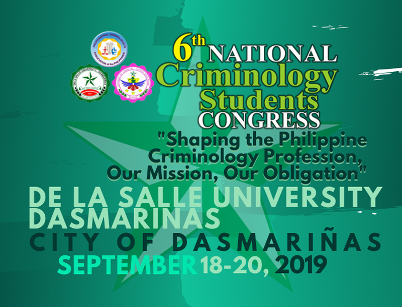 6th National Criminology Students Congress