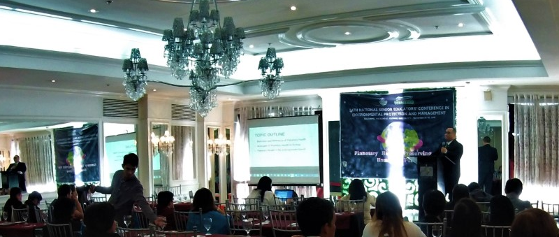 DLSU-D prof attends 24th National Senior Educators' Conference on Planetary Health