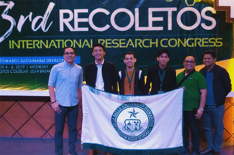 SHS faculty, students join research congress in Cebu