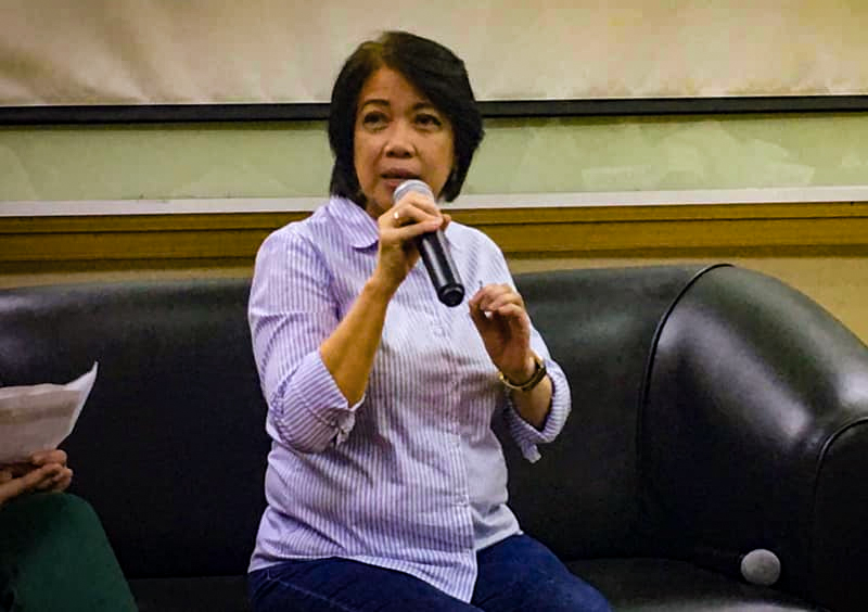 Former CJ Sereno visits DLSU-D