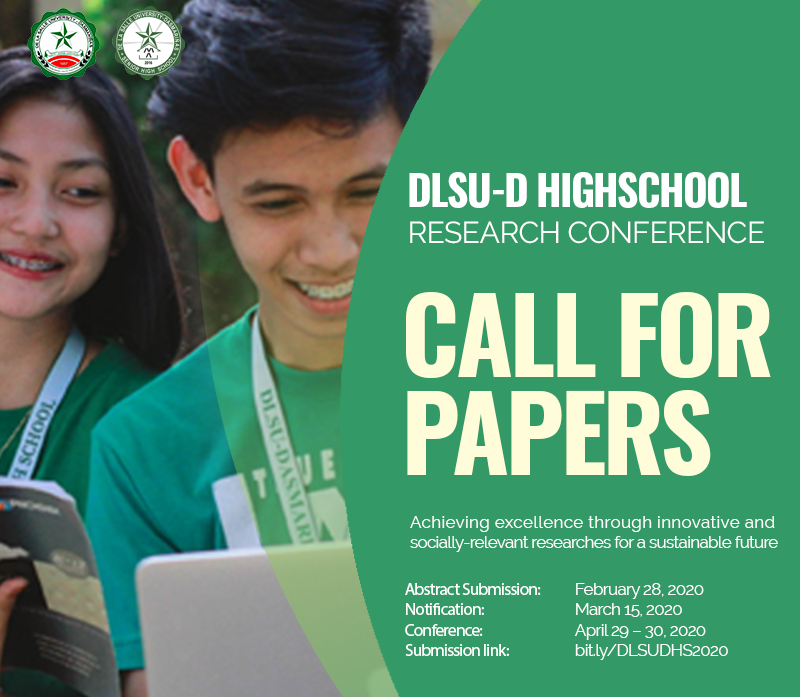 DLSU-D SHS Research Conference 2020