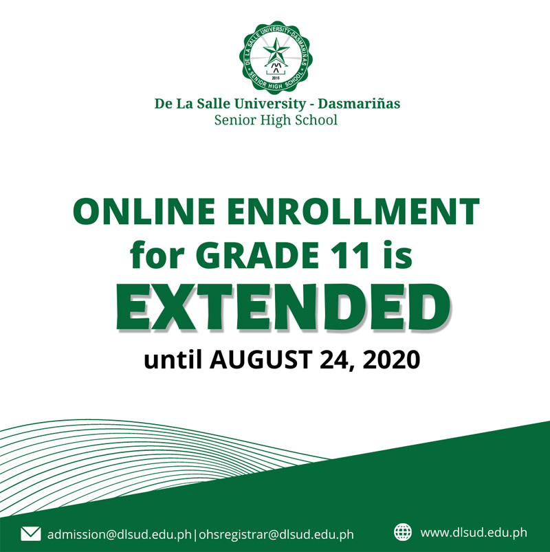 Grade 11 Online Enrollment Guide