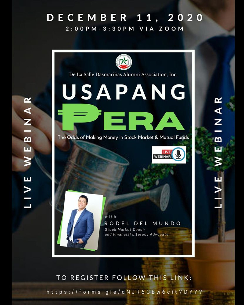 Usapang Pera webinar on December 11