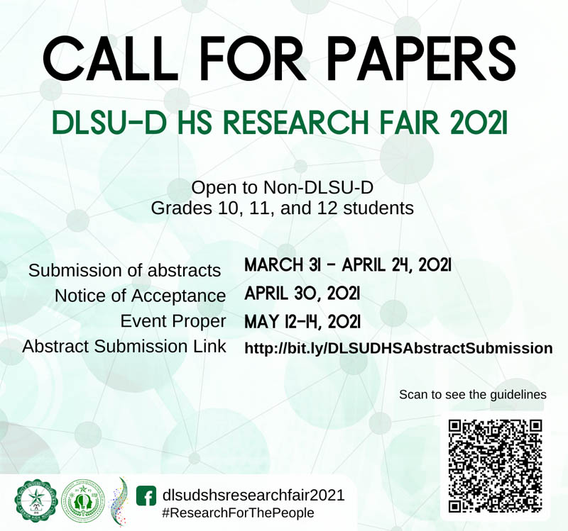 DLSU-D HS Research Fair 2021