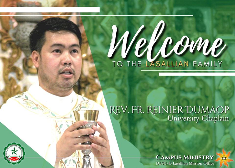 DLSU-D welcomes new chaplain