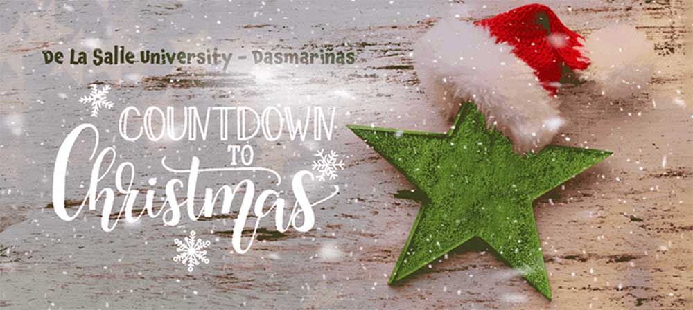 DLSU-D counts down to Christmas