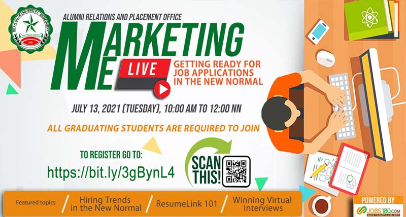 Marketing Me online career talk