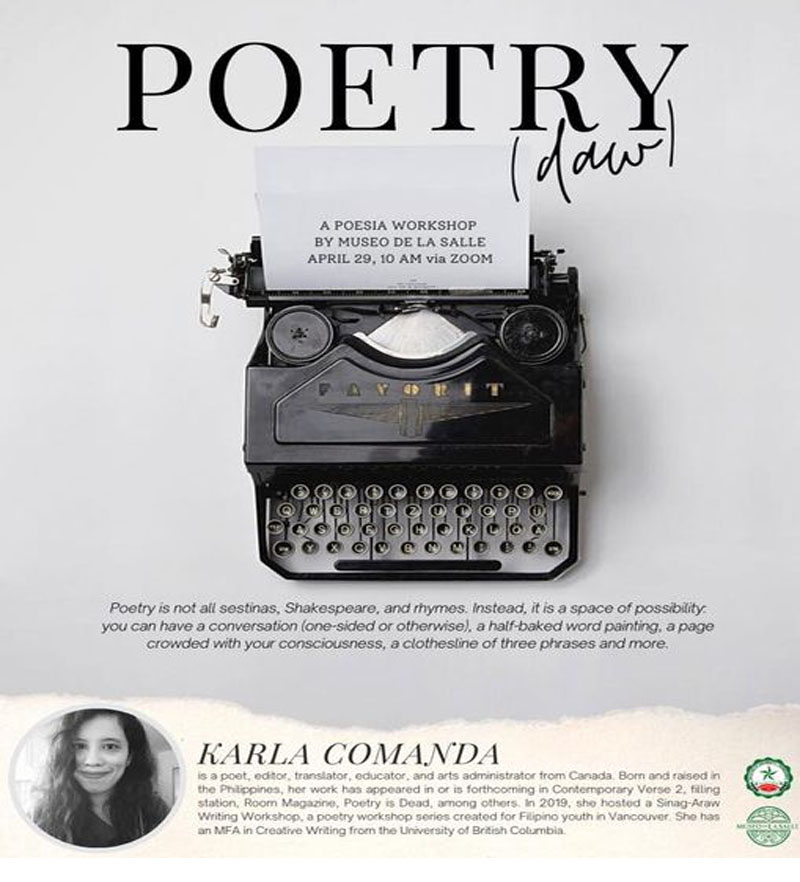 Museo de La Salle hosts Poesia Workshop