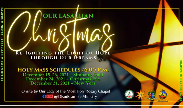 Simbang Gabi at the University Chapel commences December 15