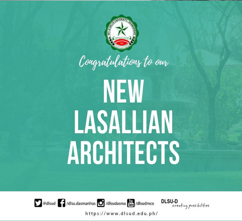 June 2022 Architecture Licensure Exam Passers