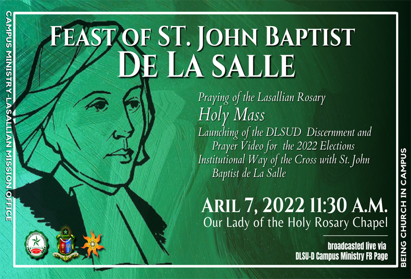 Feast of St. John Baptist de La Salle