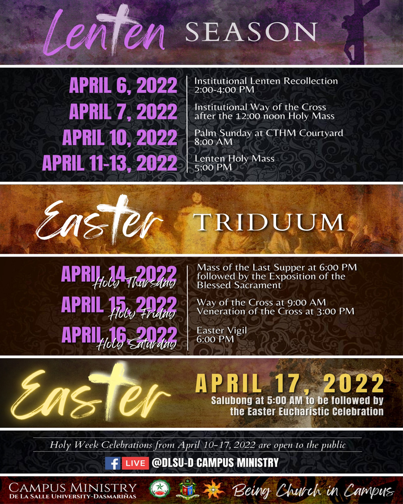 Lenten Activities 2022