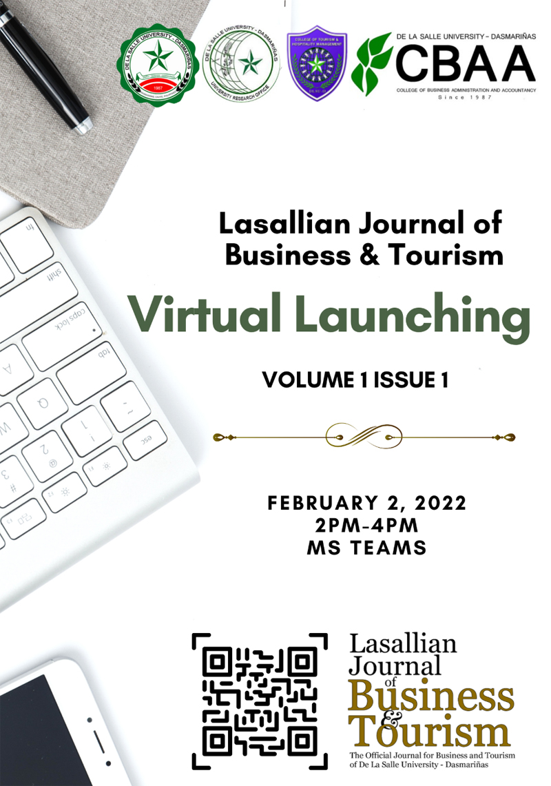 Lasallian Journal of Business and Tourism