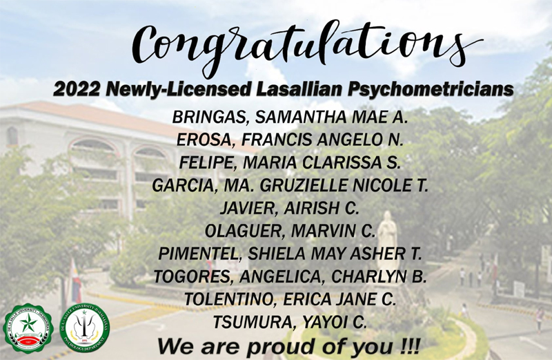 Psychometrician Licensure Examination