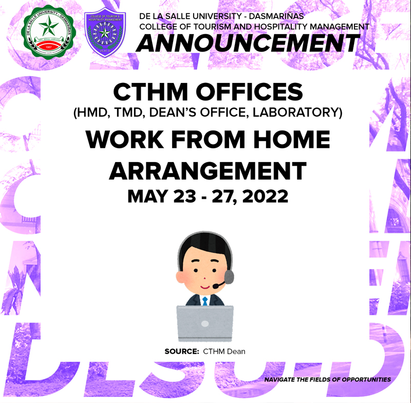 CTHM Operation Set Up May 23-27