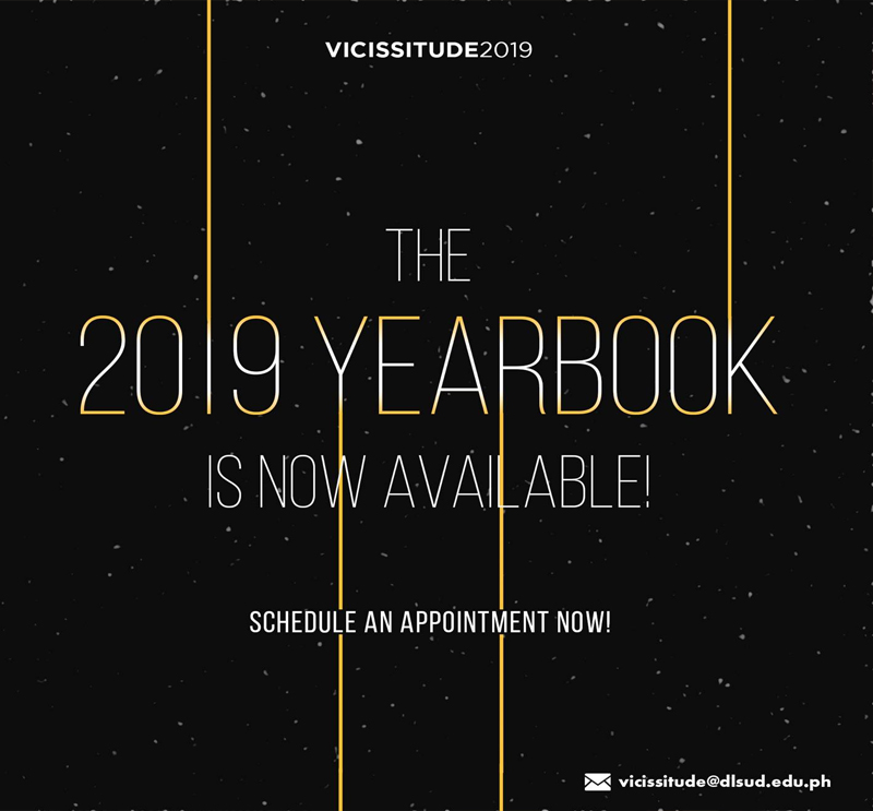 Yearbooks for Batch 2019 now available