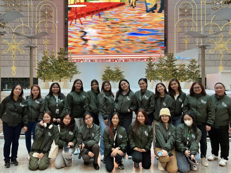 DLSU-D sends delegation to Sangju Girls High School