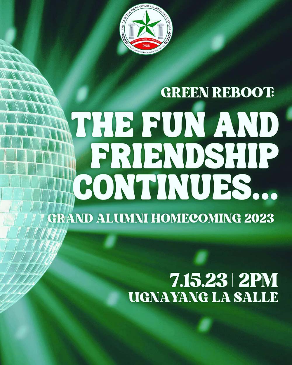 DLSU-D Grand Alumni Homecoming 2023