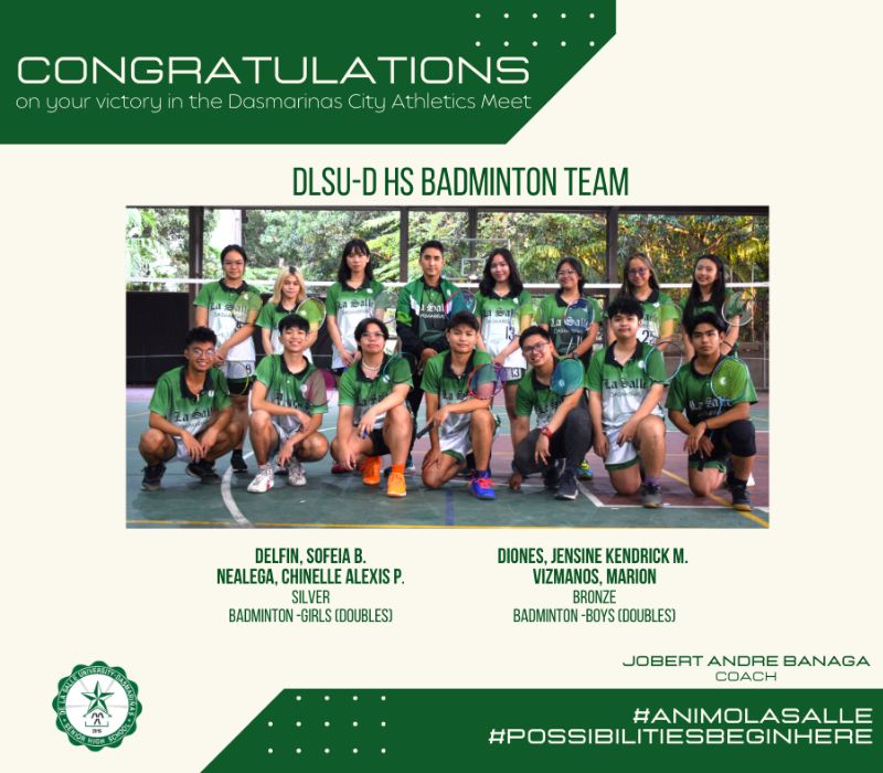 DLSU-D SHS win big at city meet