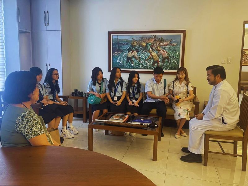 DLSU-D welcomes Vietnam delegation