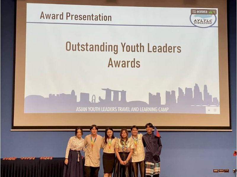 DLSU-D student is Outstanding Leader at AYLTLC