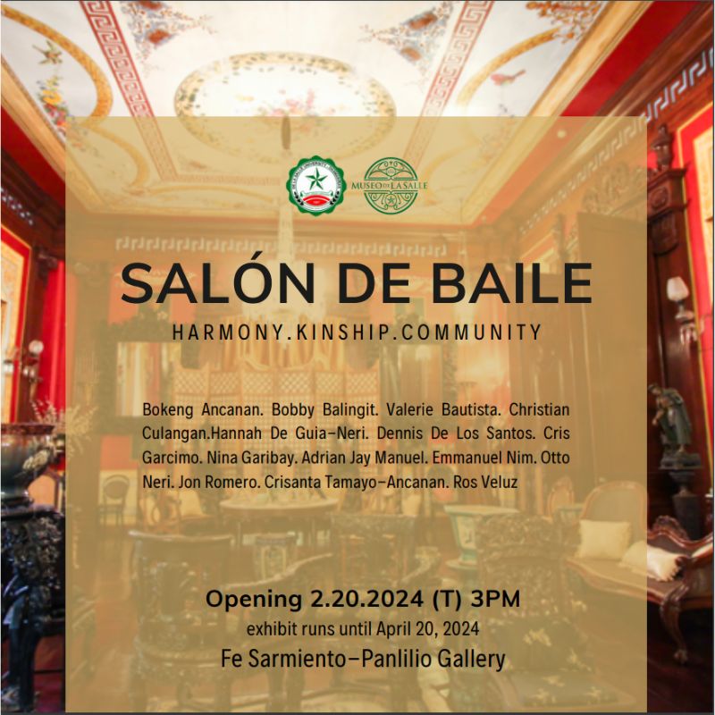 Salon de Baile Exhibit at Museo de La Salle