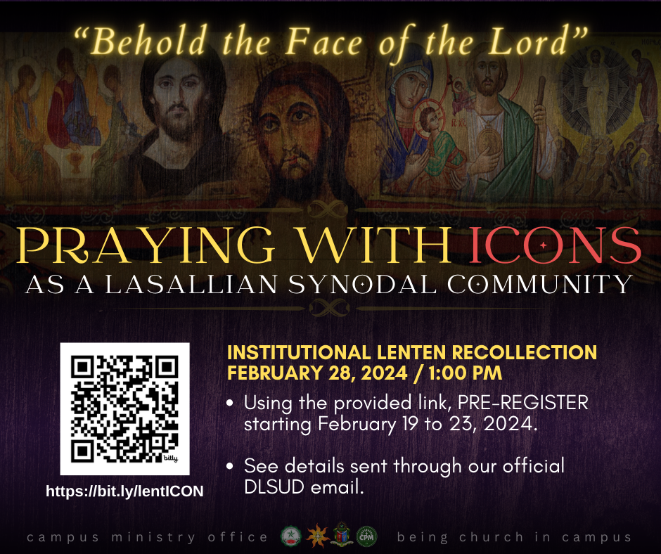Institutional Lenten Recollection 2024