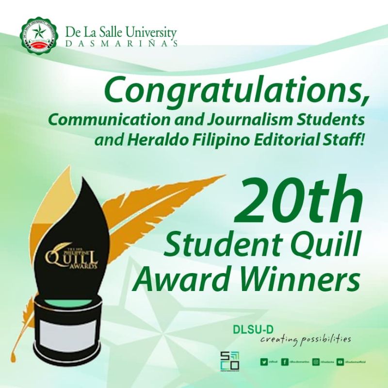 Double victory at Student Quill Awards