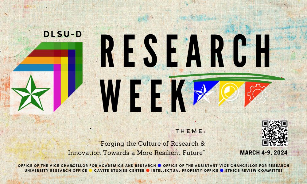 DLSU-D Research Week from March 4 to 9 | DLSU - Dasmariñas